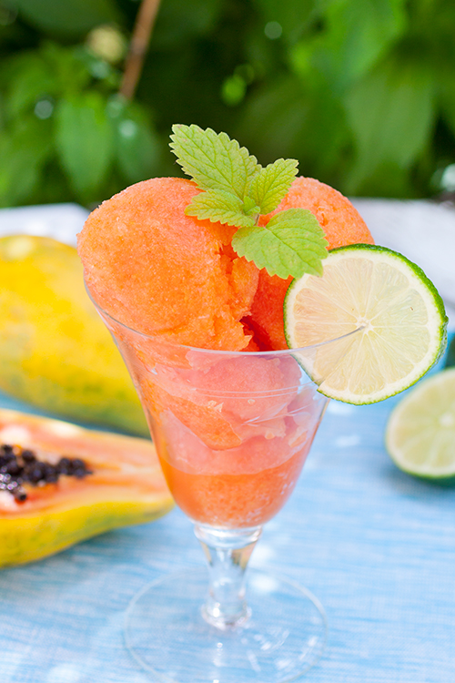 Recept med papaya Hebe Frukt & Grönt