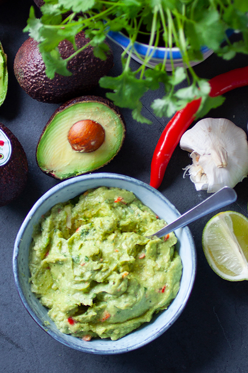 Guacamole med koriander - Hebe Frukt &amp; Grönt