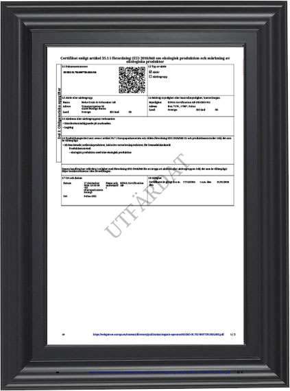 EKO Certifikat